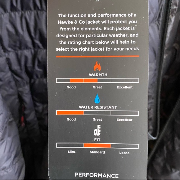 NWT Men’s Hawke & Co Sports Performance Pro Series Jacket - Picture 15 of 15